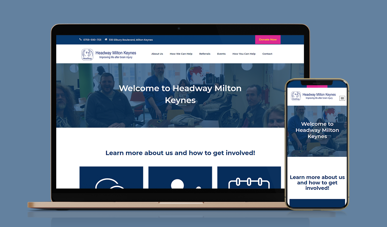 headway website preview